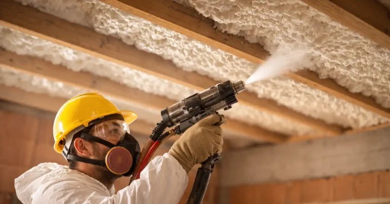 Födém szigetelése purhabbal