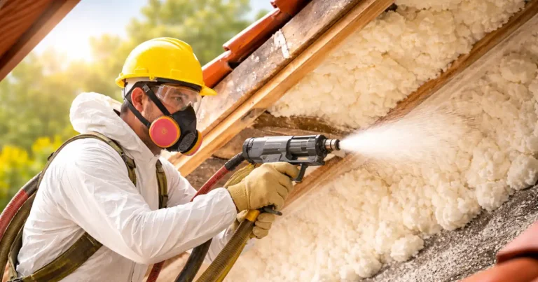 Tetőszigetelés purhabbal