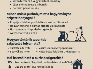 Mi az a purhab szigetelés avagy a szórt poliuretán hab hőszigetelő