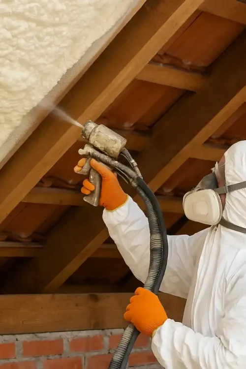 Purhabos tetőszigetelés